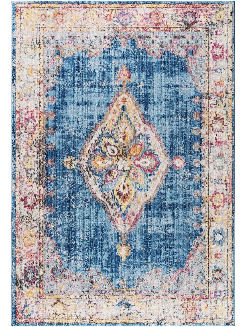Teppich Tara 240x300 cm Beige / Blau