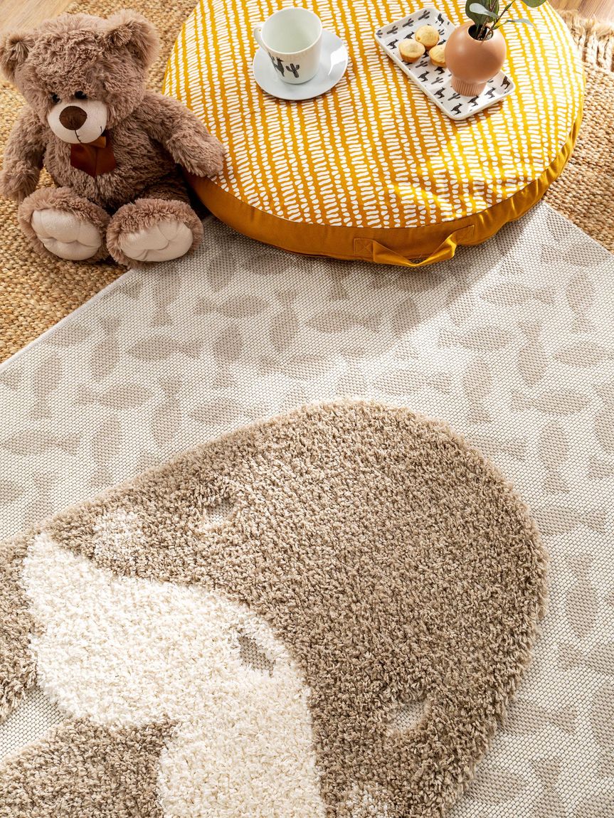 Kinderteppich Carlo Creame / Taupe