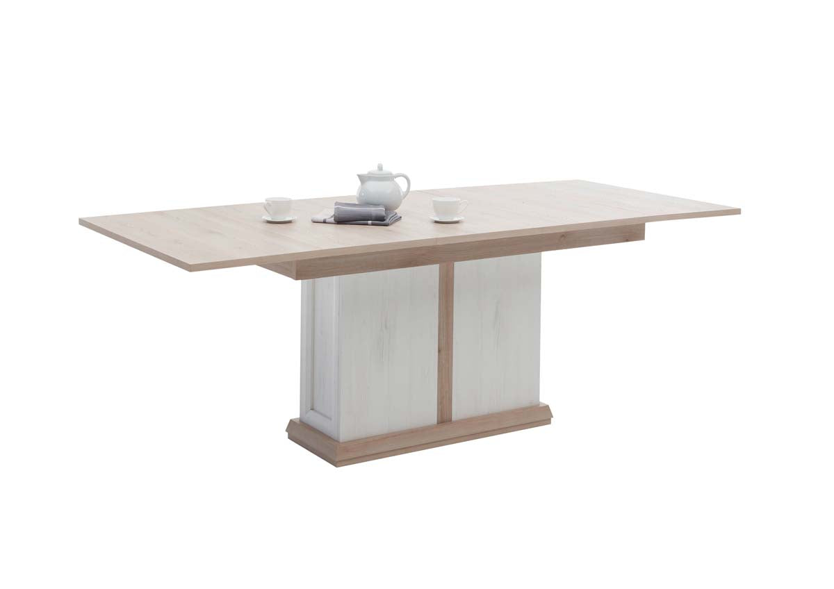 AVENUE Esstisch ausziehbar 160-210 x 90 cm Polar Eiche