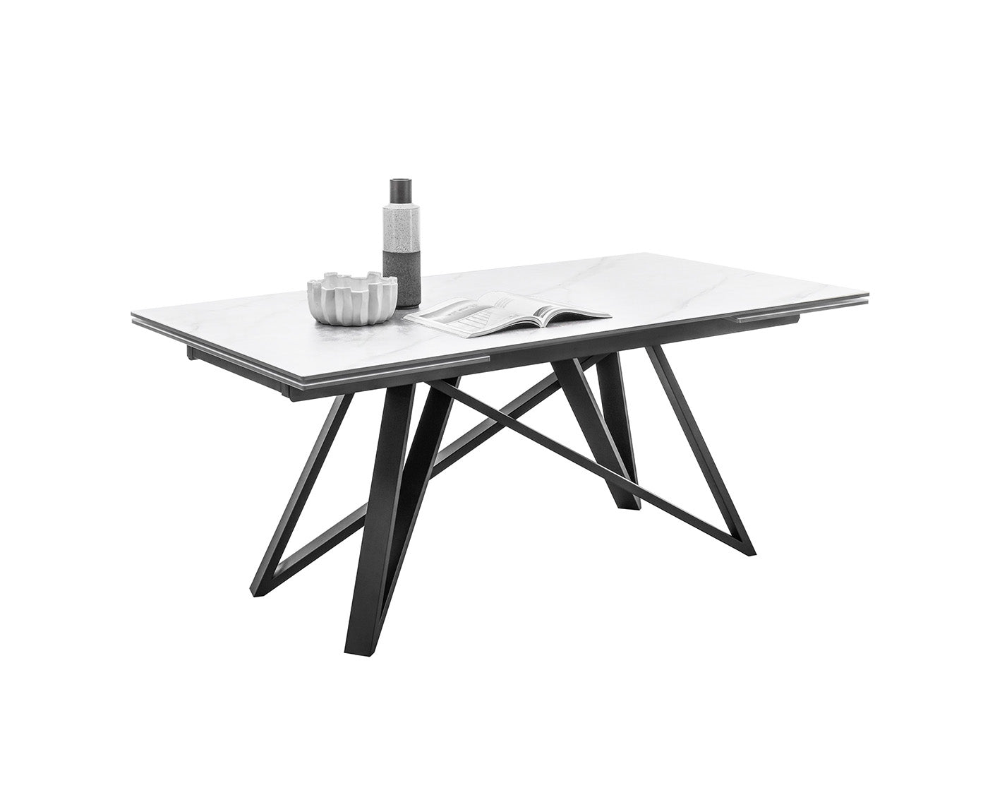 Charly Esstisch 180-280x95 cm Keramik ausziehbar