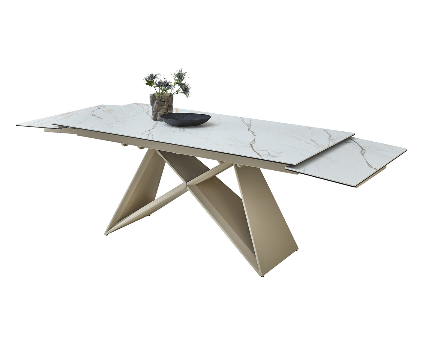 Jamiro Esstisch 180-260x90 cm Keramik ausziehbar