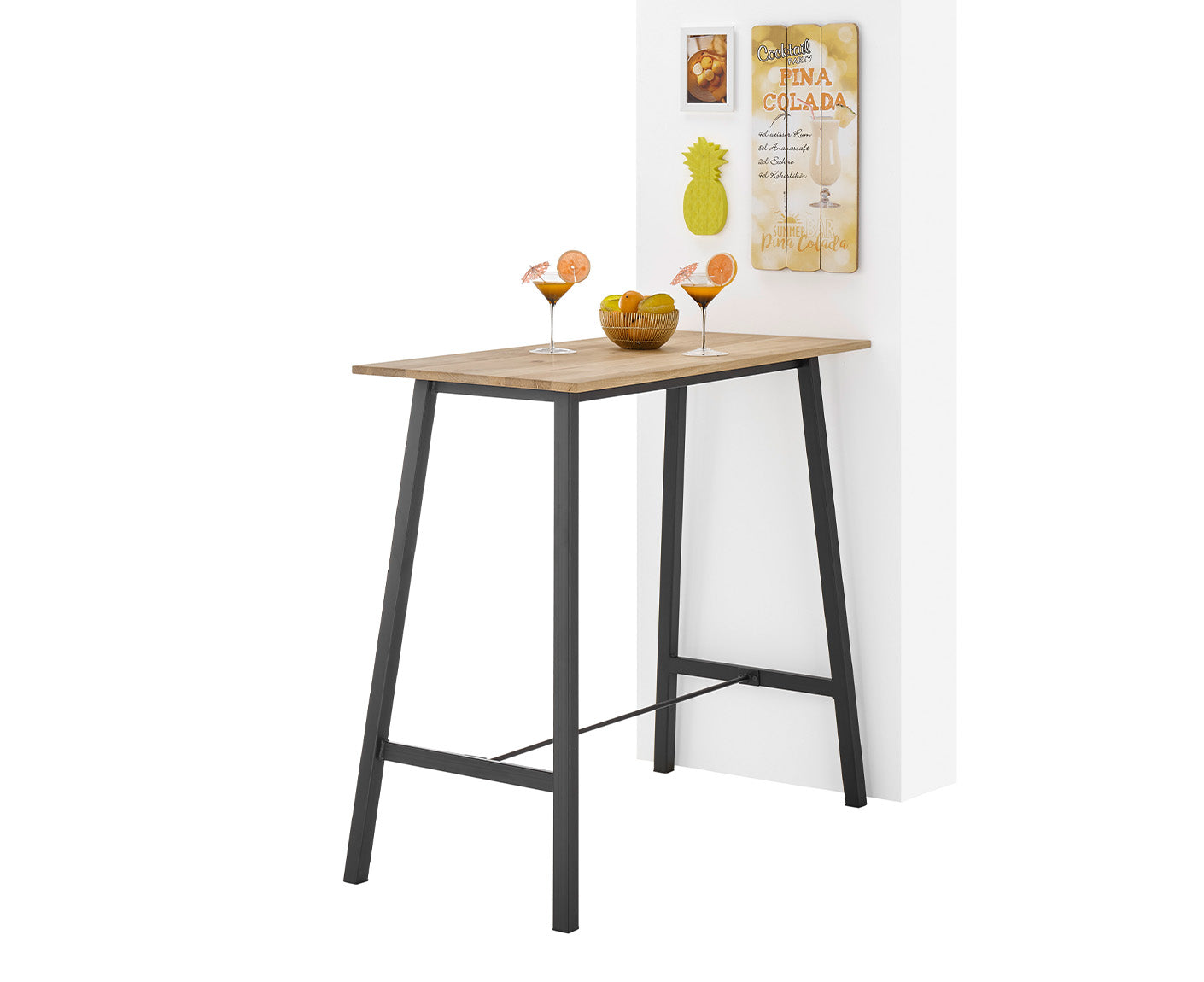 Kent Bartisch 120x60 cm Eiche Massivholz geölt