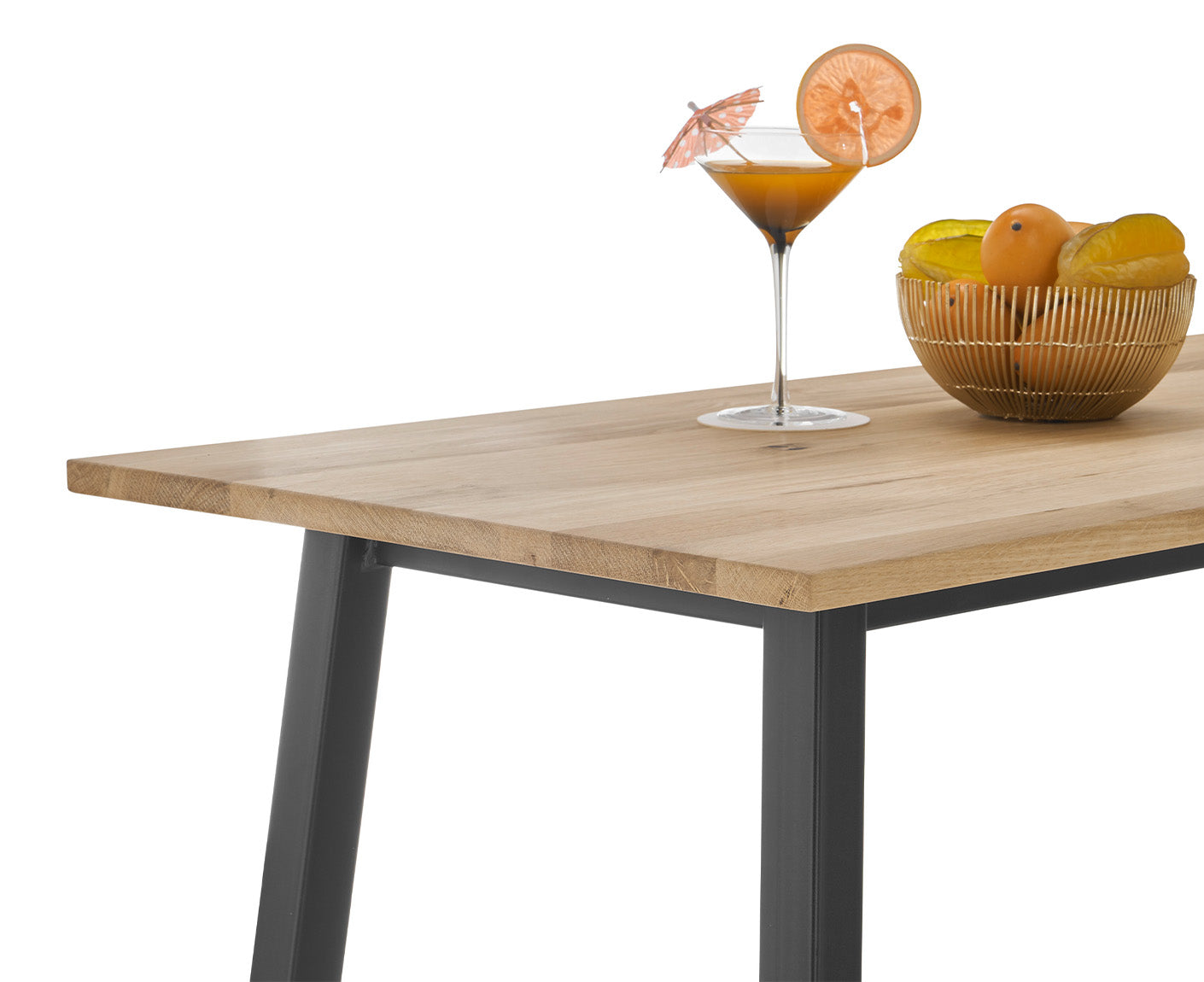 Kent Bartisch 120x60 cm Eiche Massivholz geölt