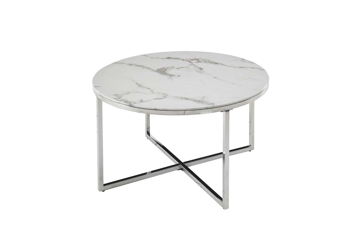 Lemavi Couchtisch mit Glasplatte