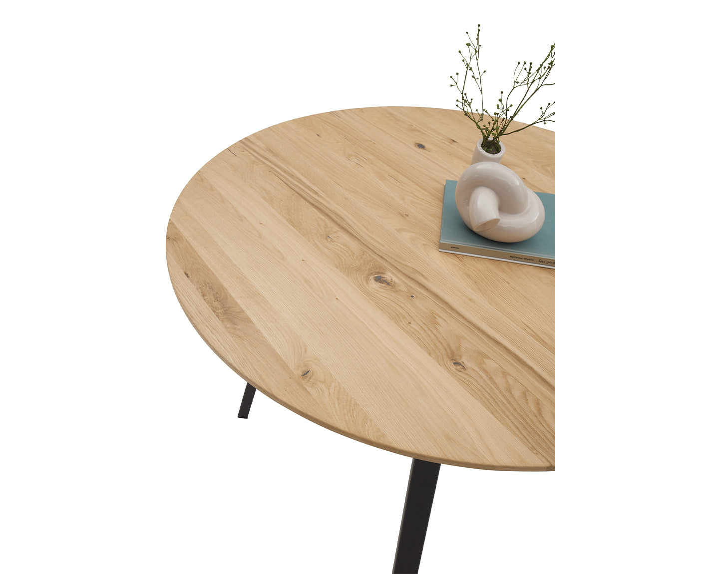 Nils Esstisch Ø 110 cm Eiche Massivholz