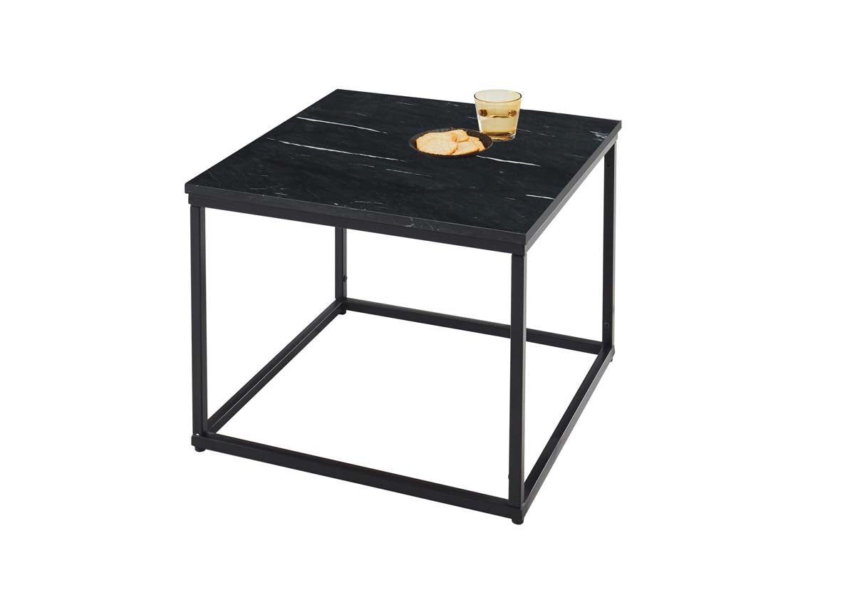 Samy Couchtisch Marmor Schwarz