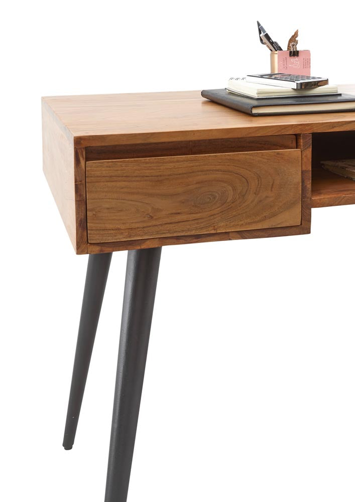 Svea Schreibtisch 140x 60 cm Akazie Massiv