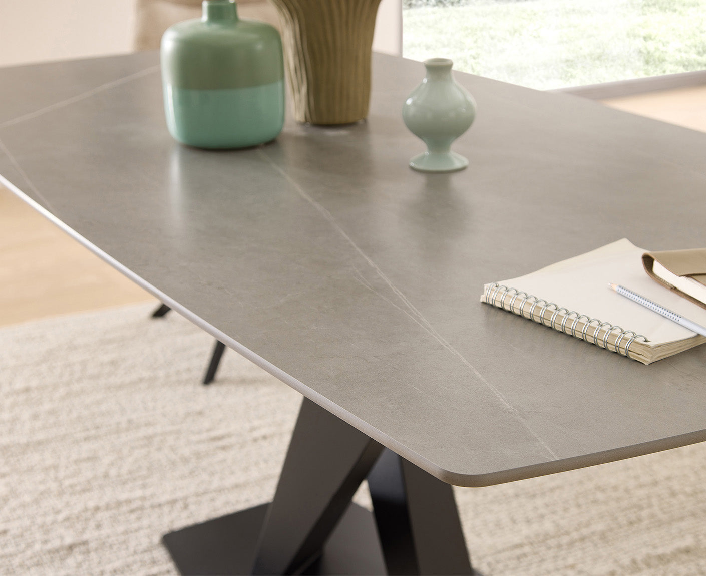 Ventura Esstisch 180x90 cm Keramik
