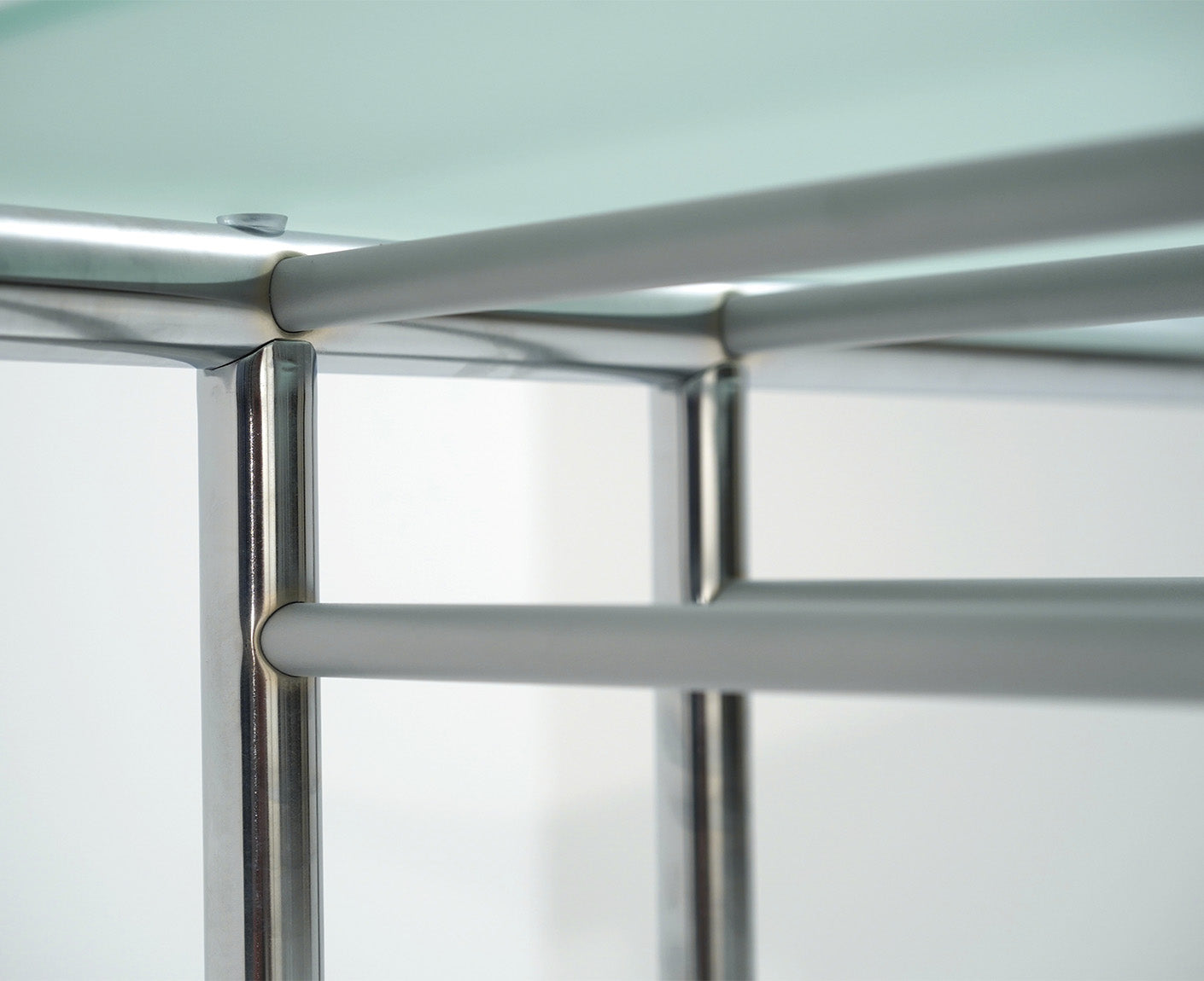 Artline Schreibtisch mit Glasplatte