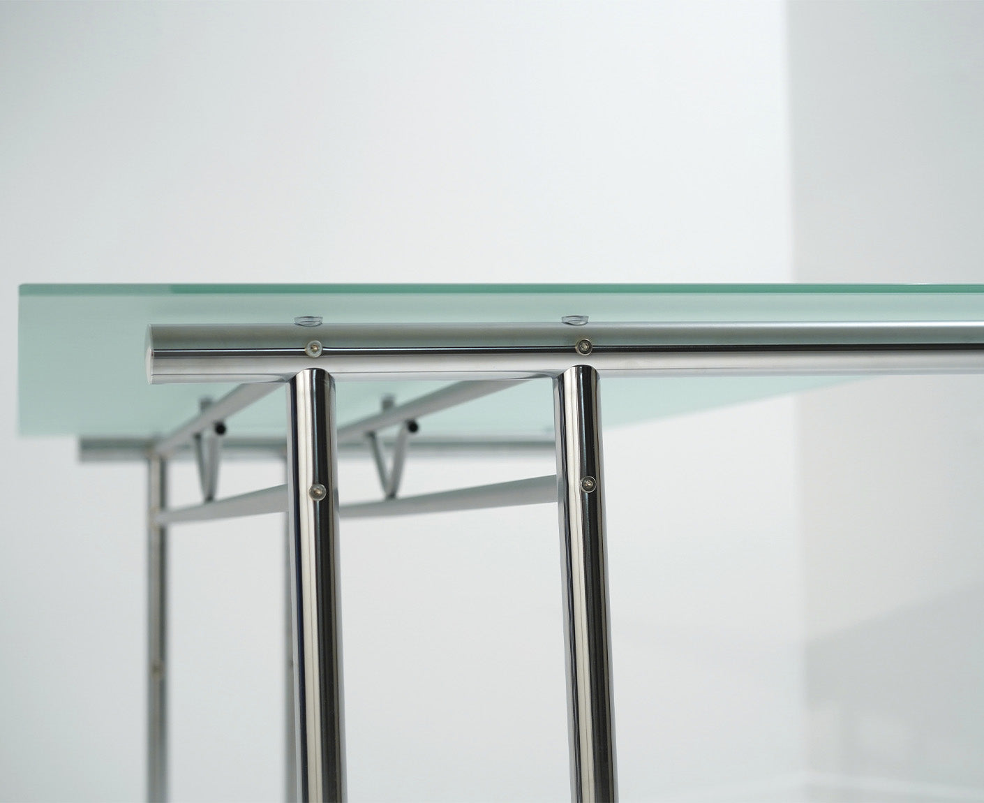 Artline Schreibtisch mit Glasplatte