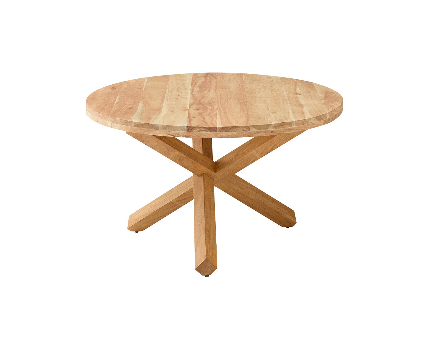 Ace 2 Esstisch Ø 130 cm Akazie Massivholz