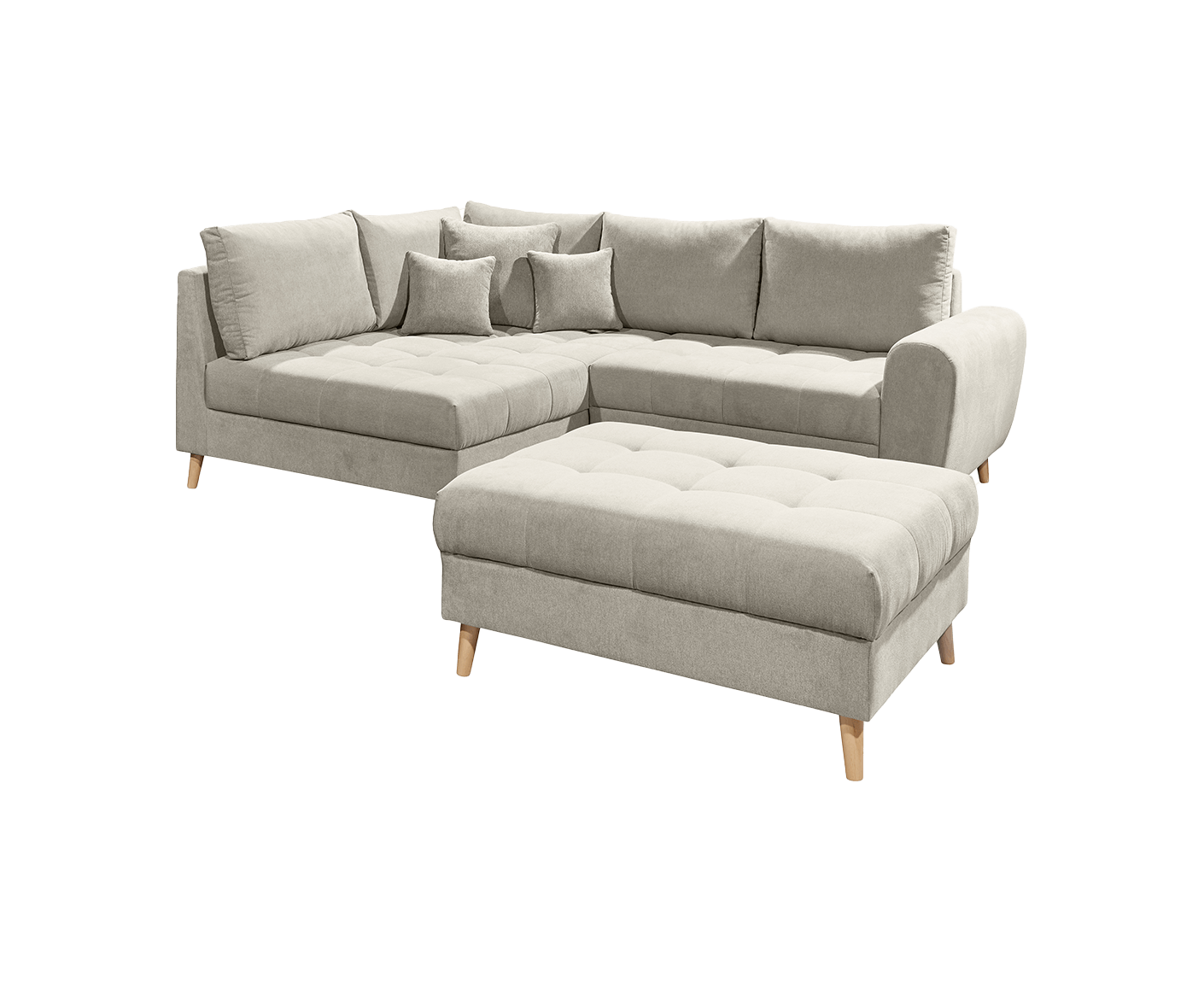 Alice Ecksofa inkl. Hocker 249x175 cm