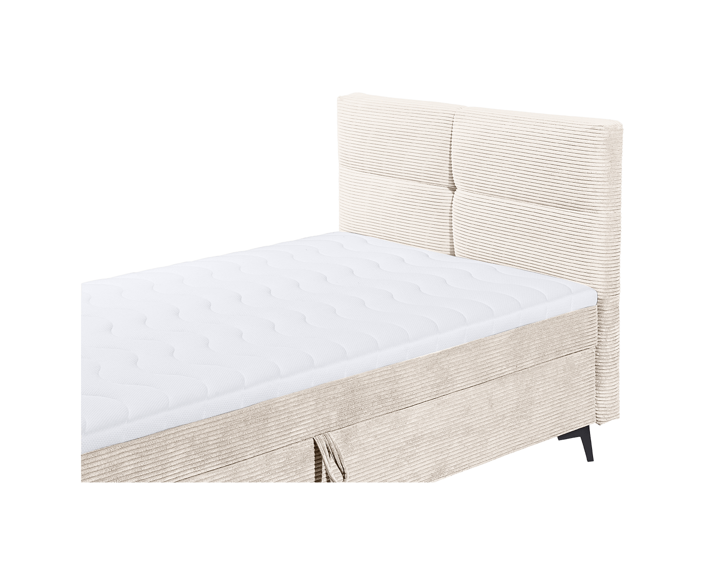 Andon 1 Boxspringbett 120 x 200 cm, inkl. Bettkasten