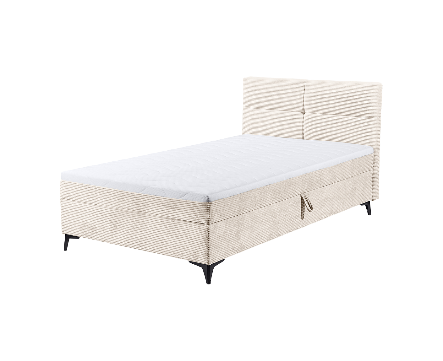 Andon 1 Boxspringbett 120 x 200 cm, inkl. Bettkasten