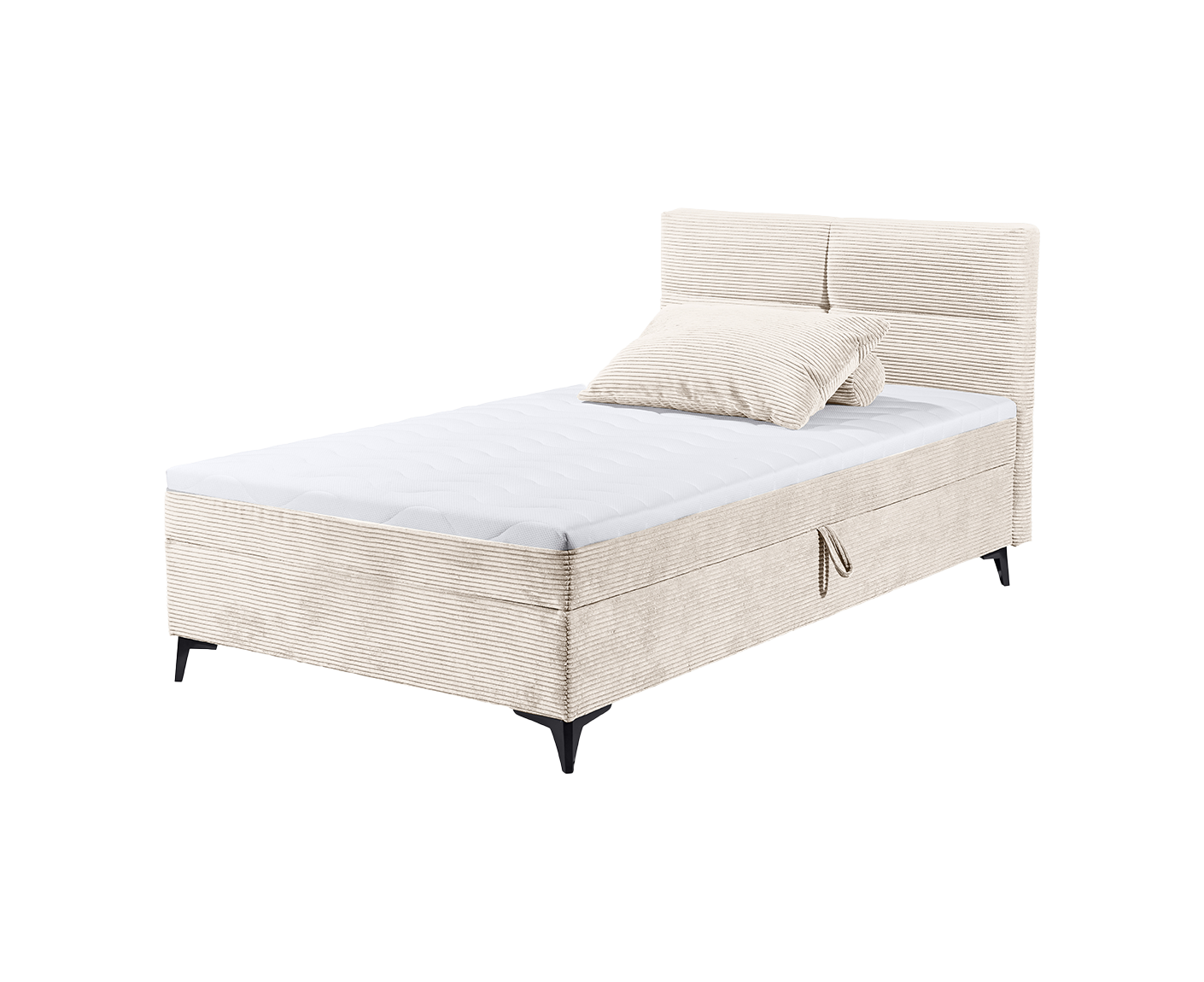 Andon 1 Boxspringbett 120 x 200 cm, inkl. Bettkasten