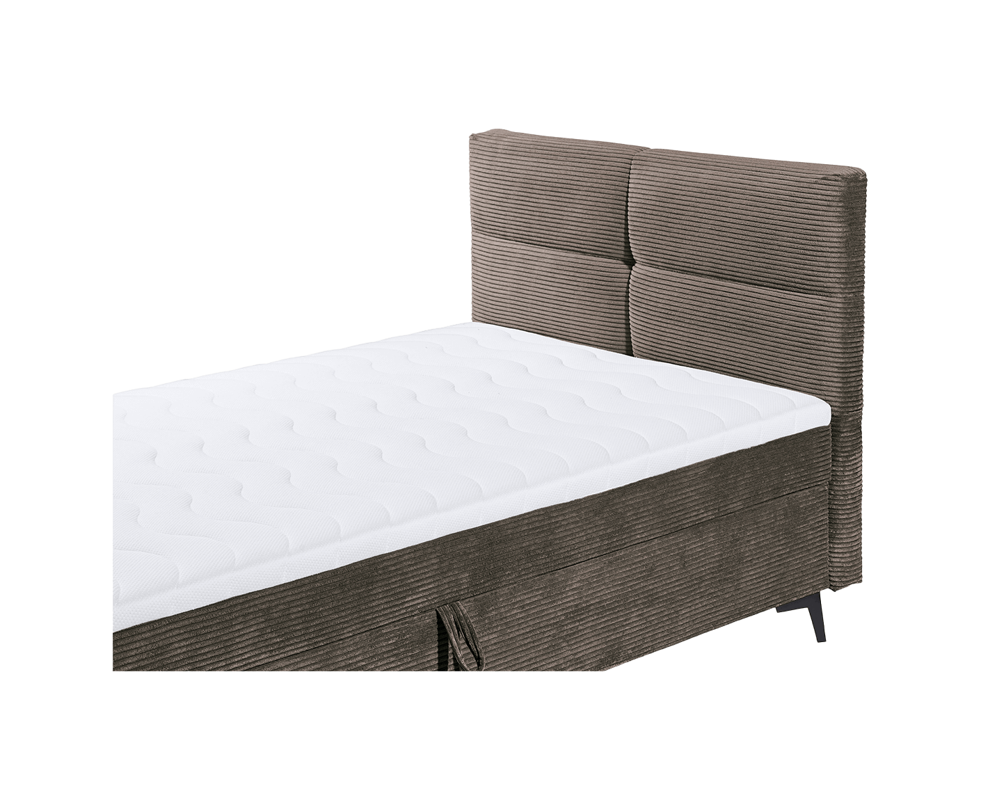 Andon 1 Boxspringbett 120 x 200 cm, inkl. Bettkasten