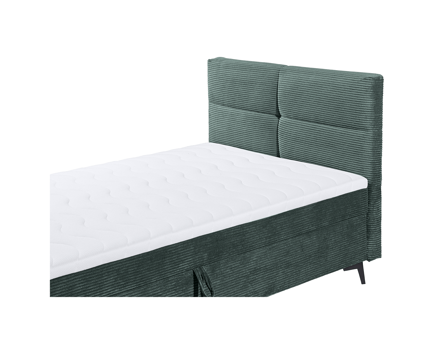 Andon 1 Boxspringbett 120 x 200 cm, inkl. Bettkasten