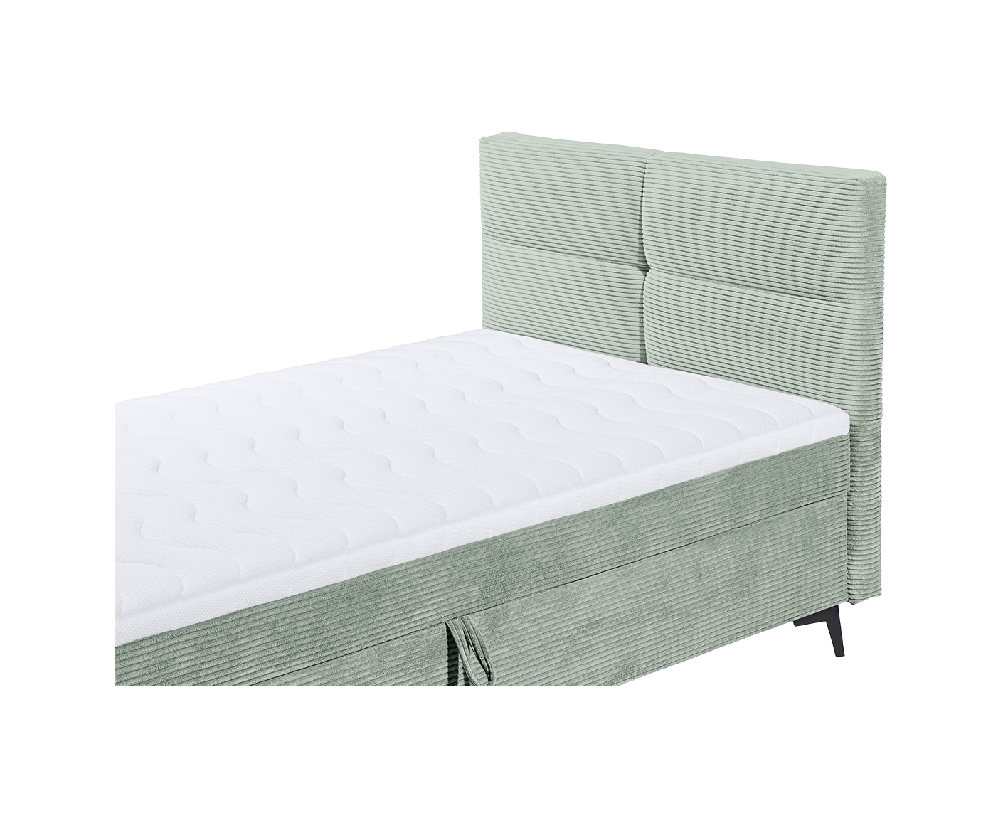 Andon 1 Boxspringbett 120 x 200 cm, inkl. Bettkasten