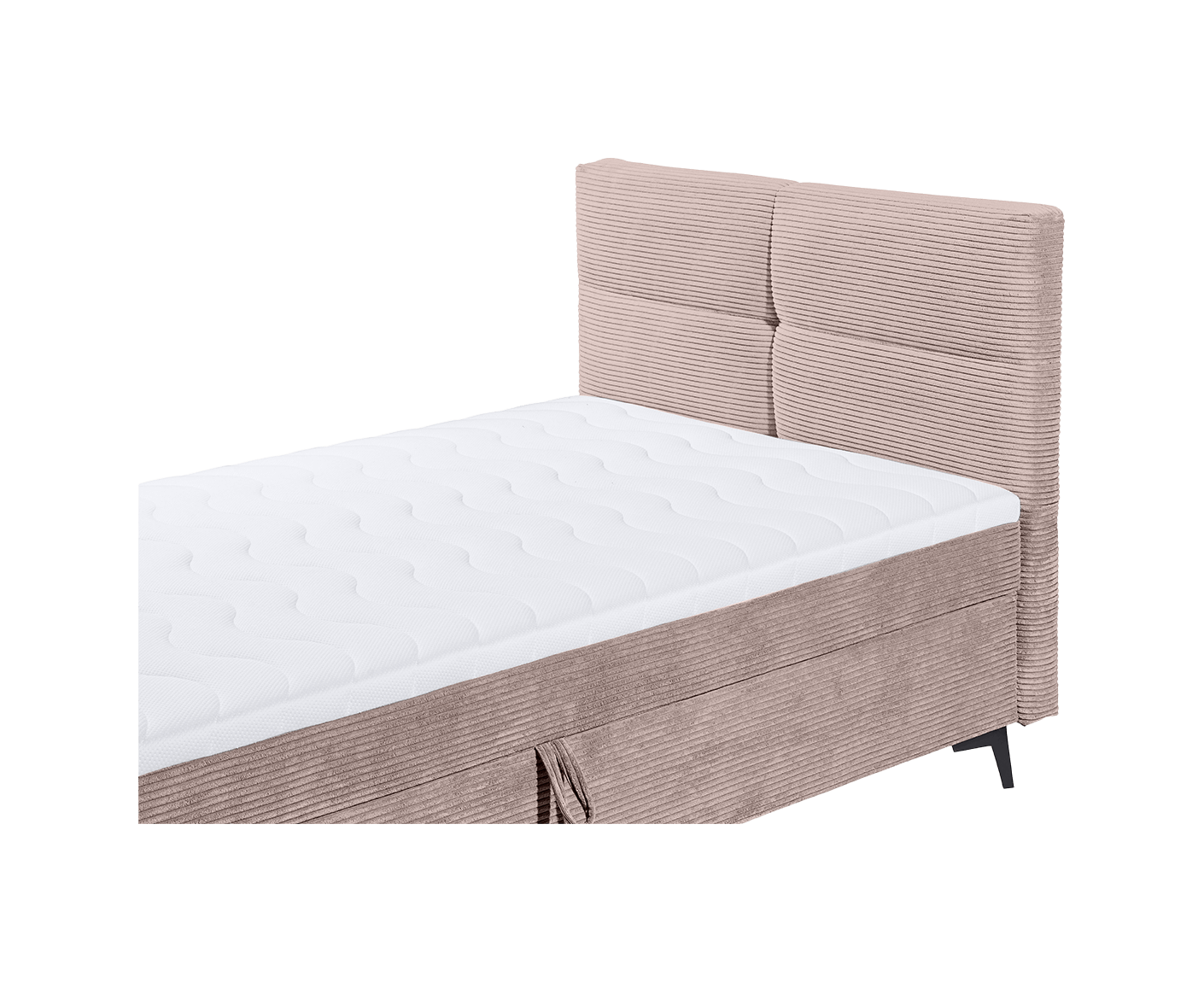 Andon 1 Boxspringbett 120 x 200 cm, inkl. Bettkasten