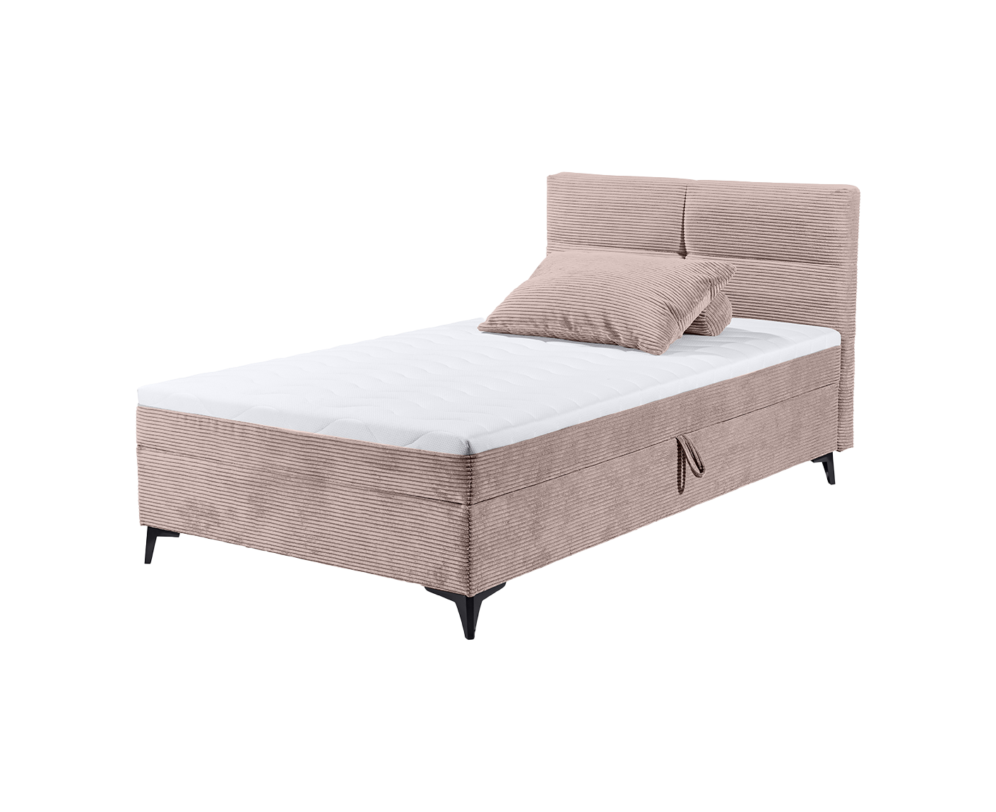 Andon 1 Boxspringbett 120 x 200 cm, inkl. Bettkasten