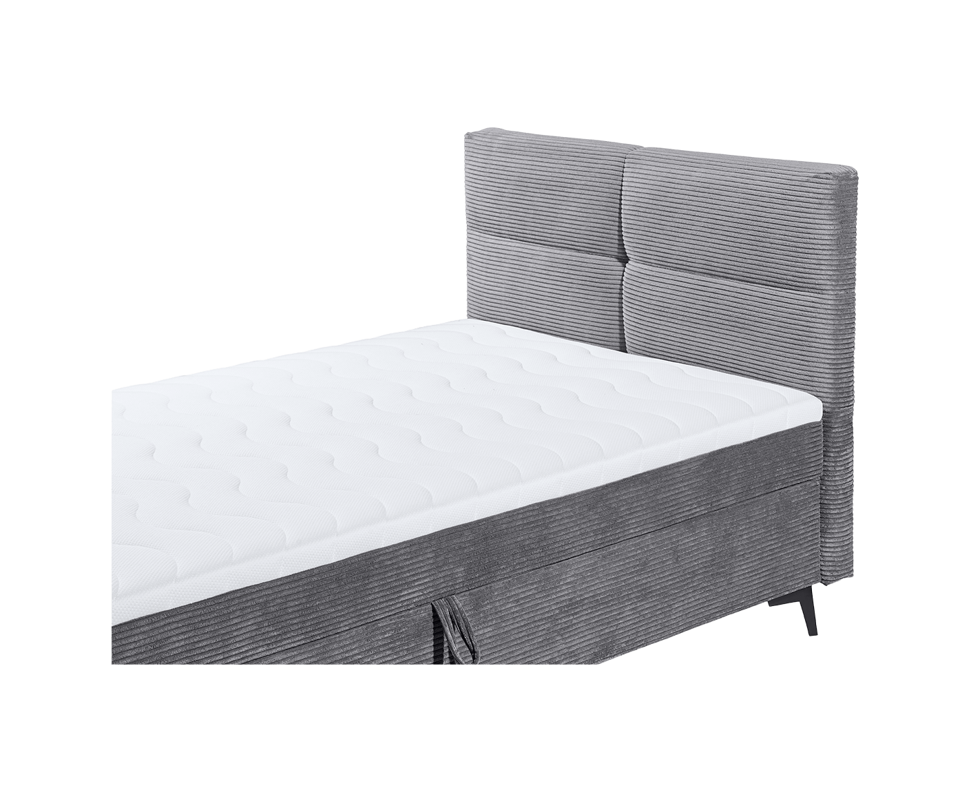 Andon 1 Boxspringbett 120 x 200 cm, inkl. Bettkasten