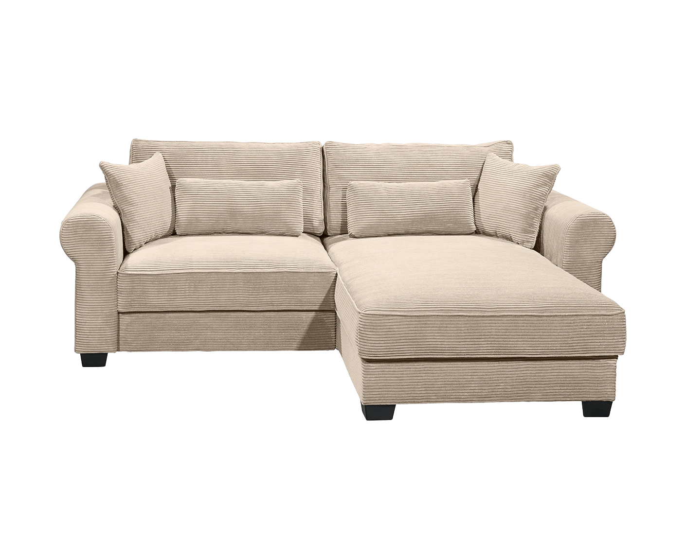 Angelina Ecksofa 255 x 185 cm, mit Schlaffunktion & Bettkasten