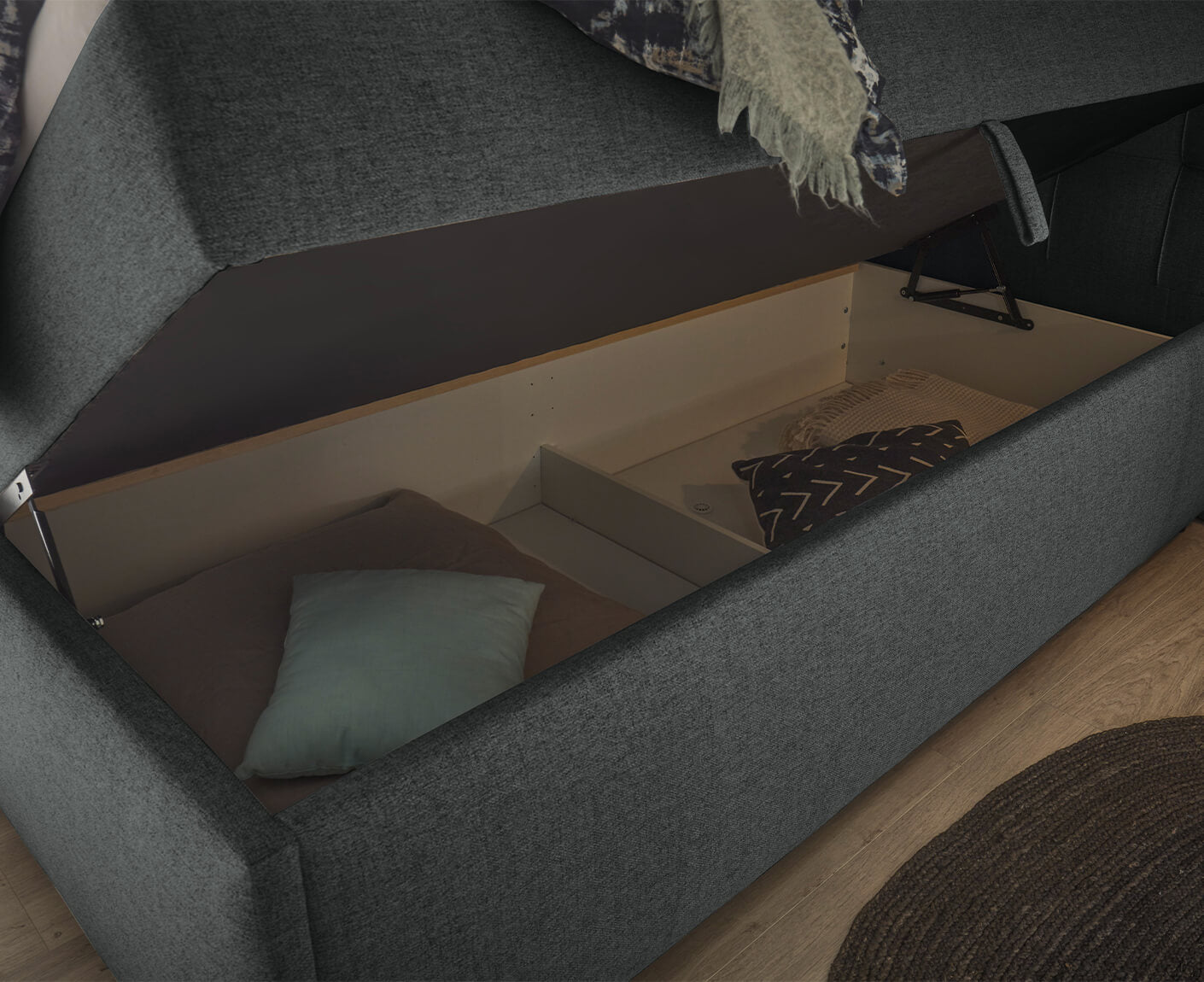 Artos Boxbett / Polsterbett inkl. Bettkasten