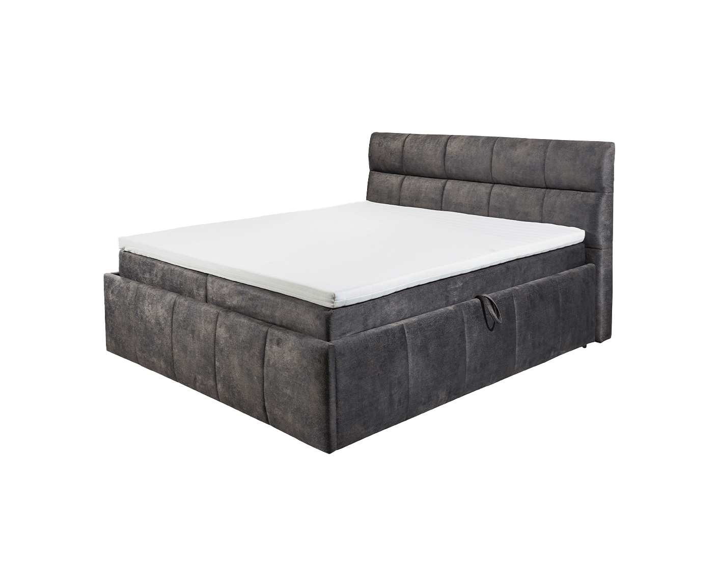 Avidano Boxbett / Polsterbett Doppelbett mit Bettkasten 160x200 - 180x200 cm