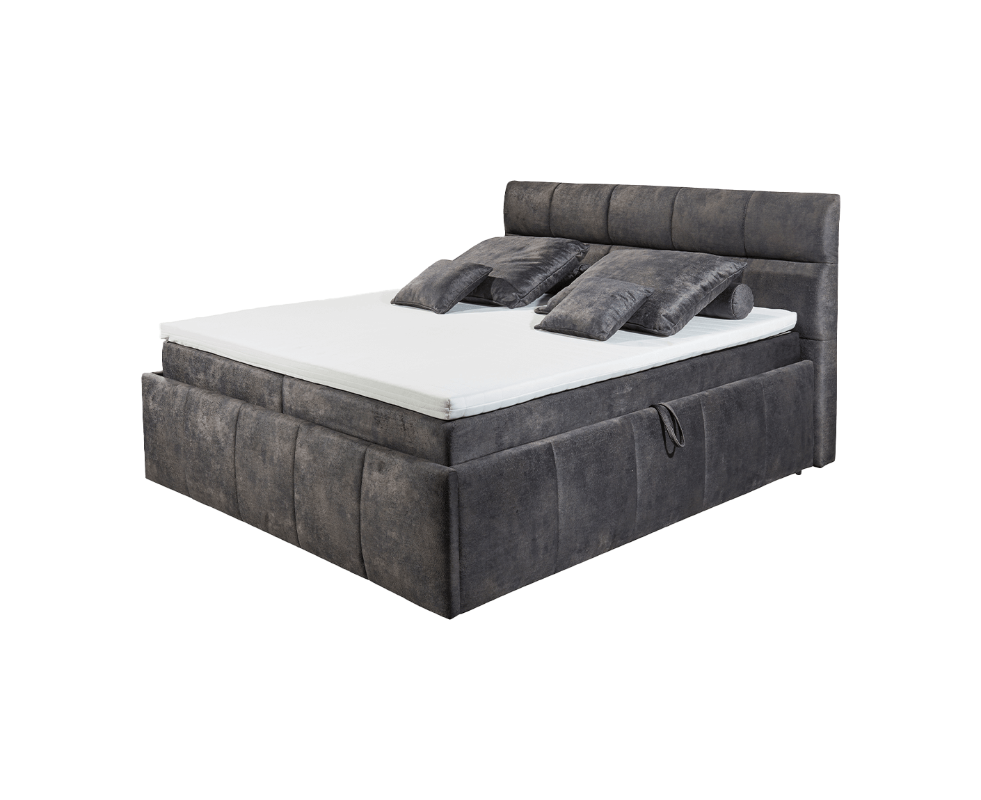 Avidano Boxbett / Polsterbett Doppelbett mit Bettkasten 160x200 - 180x200 cm