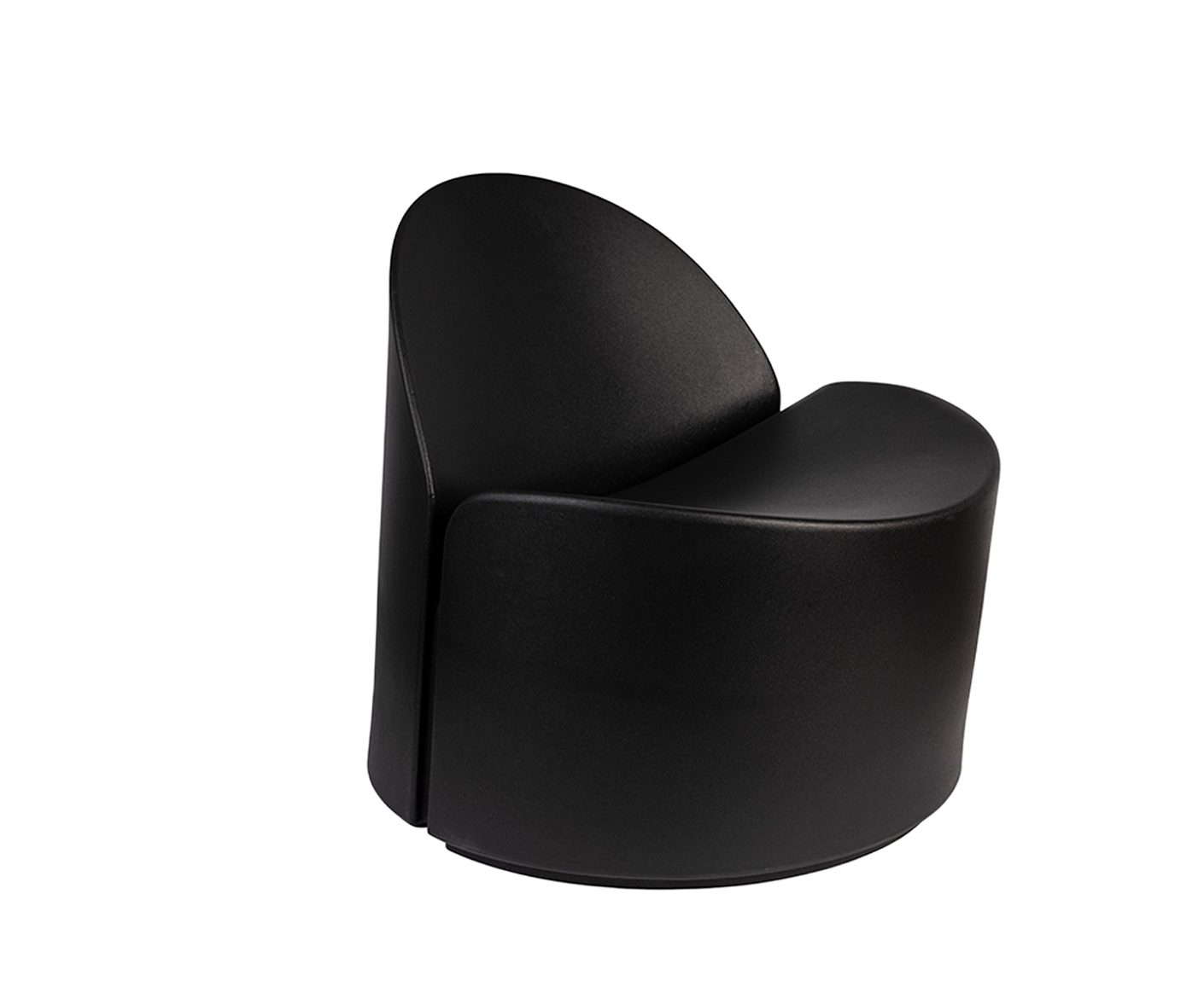Bloom Outdoor Sessel aus Ökopixel Schwarz