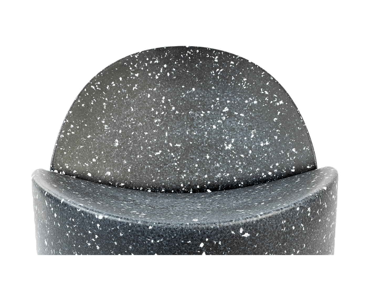 Bloom Outdoor Sessel aus Ökopixel Schwarz / Weiß