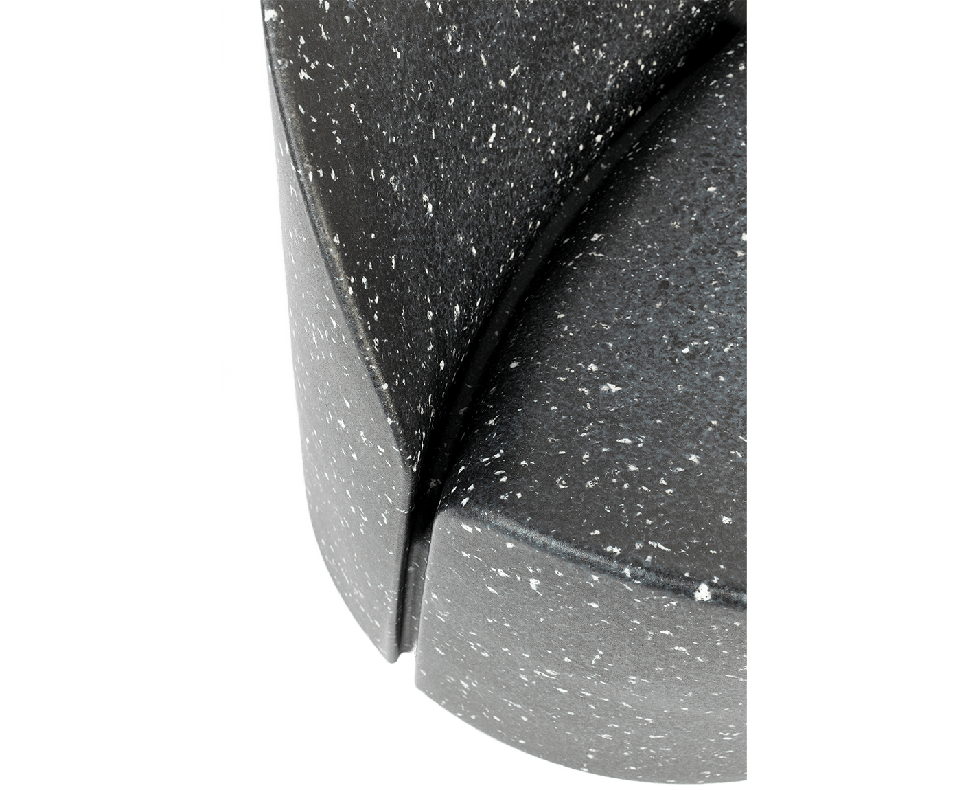 Bloom Outdoor Sessel aus Ökopixel Schwarz / Weiß