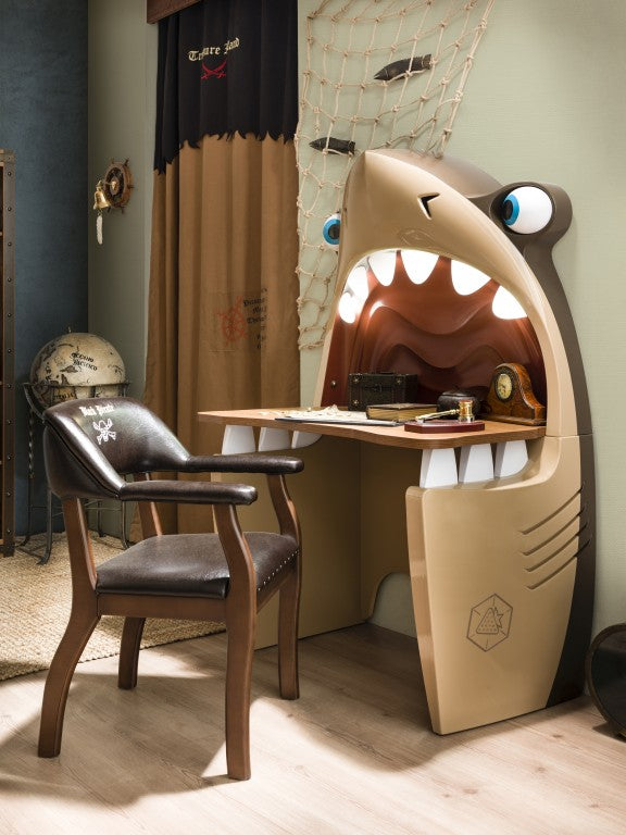 Cilek PIRATE Shark Computertisch Hai Schreibtisch Tisch Kinderzimmer Haifisch