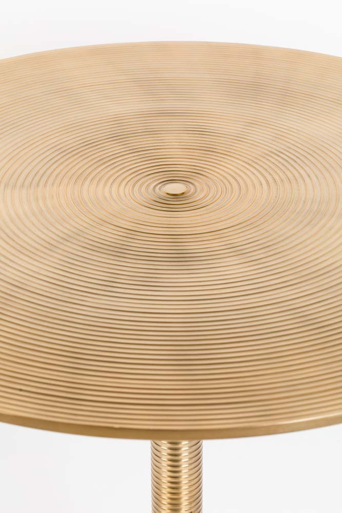 HYPNOTISING ROUND Esszimmertisch Ø92 cm Gold