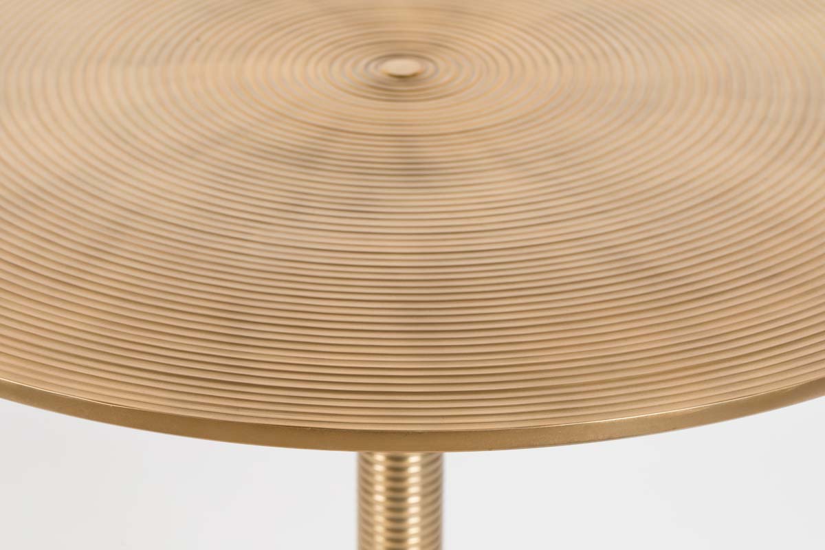 HYPNOTISING ROUND Esszimmertisch Ø92 cm Gold