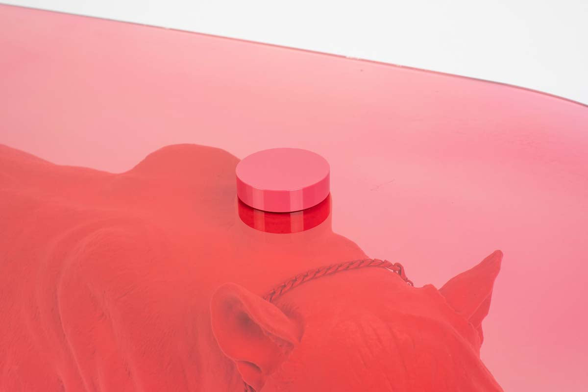 DOPE AS HELL Couchtisch Pink