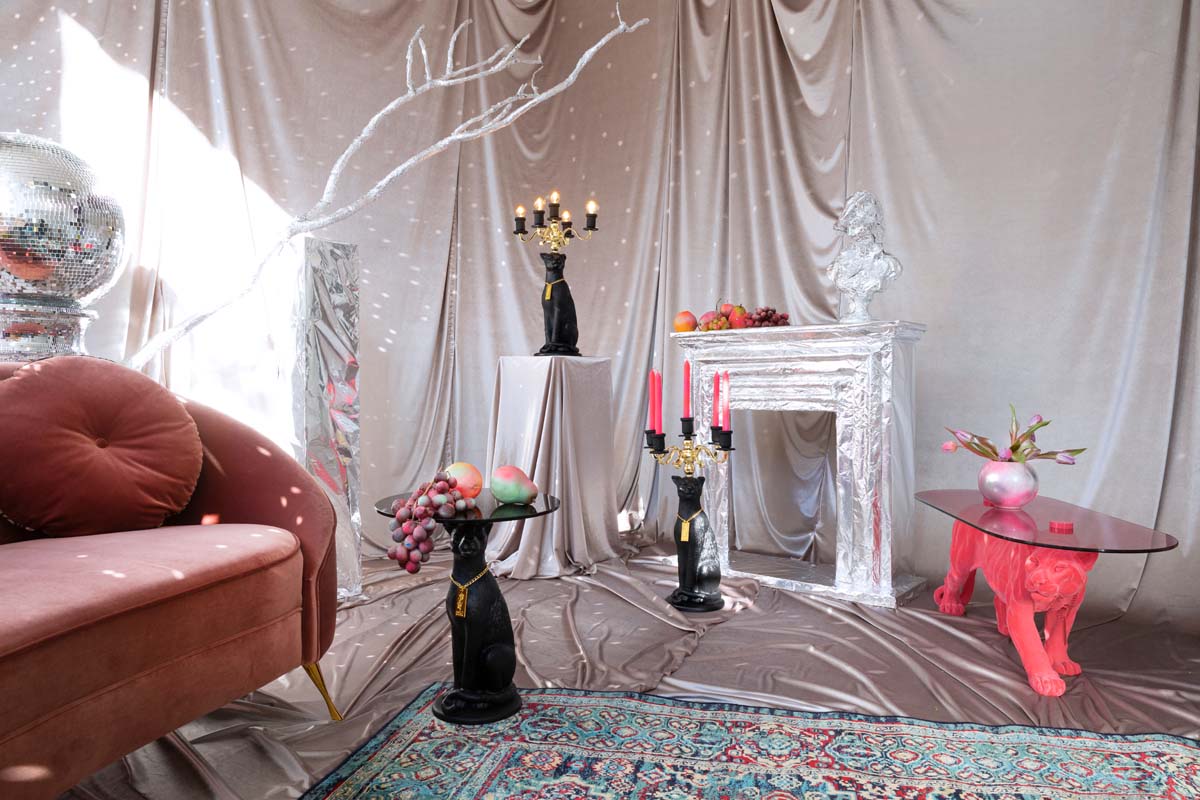DOPE AS HELL Couchtisch Pink
