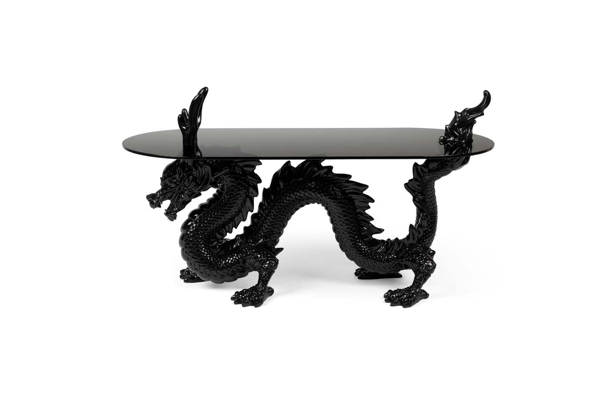 DRAGONIZED BASTARD Beistelltisch Schwarz