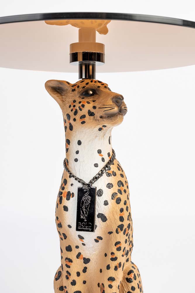 PROUDLY CROWNED PANTHER Beistelltisch Braun