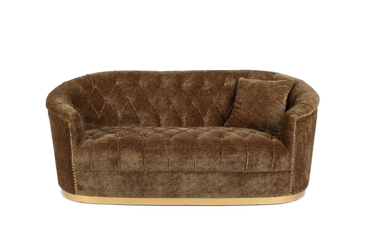 TOO PRETTY TO SIT ON Sofa Leoparden Muster
