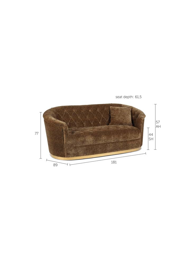 TOO PRETTY TO SIT ON Sofa Leoparden Muster