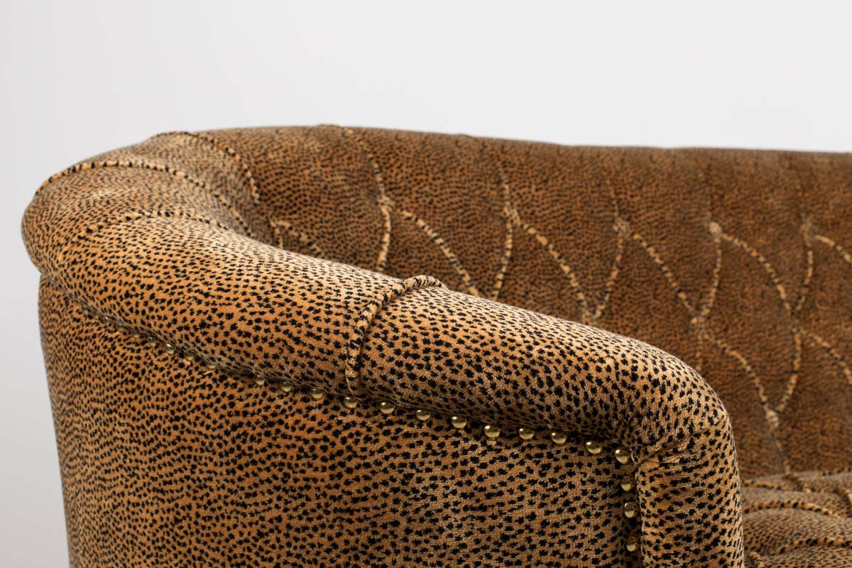 TOO PRETTY TO SIT ON Sofa Leoparden Muster
