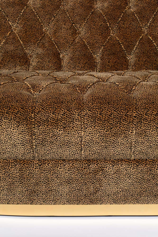 TOO PRETTY TO SIT ON Sofa Leoparden Muster