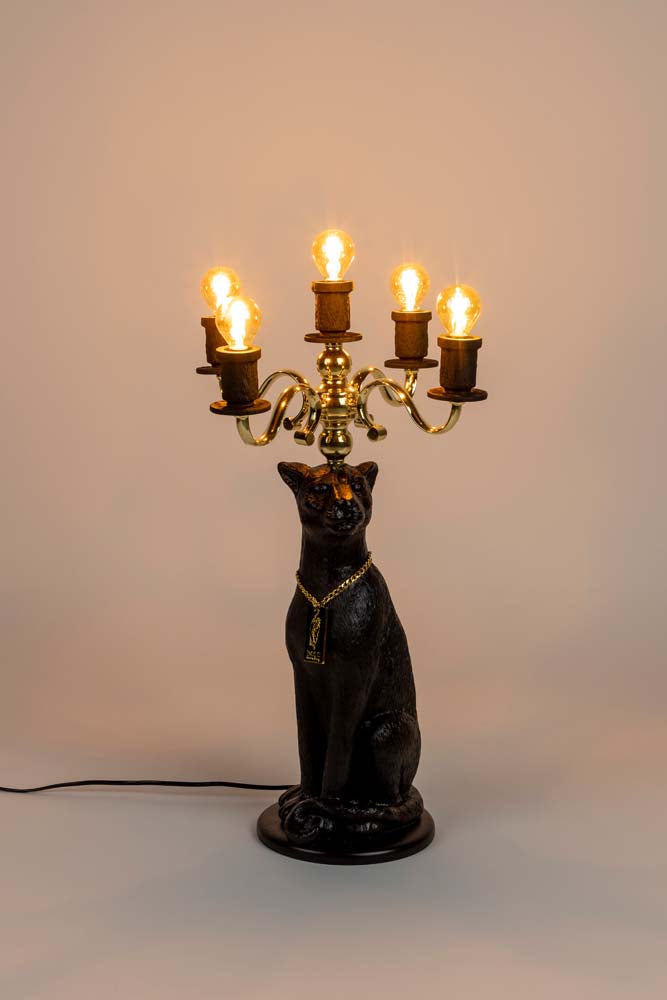 PROUDLY CROWNED PANTHER Flurlampe Schwarz