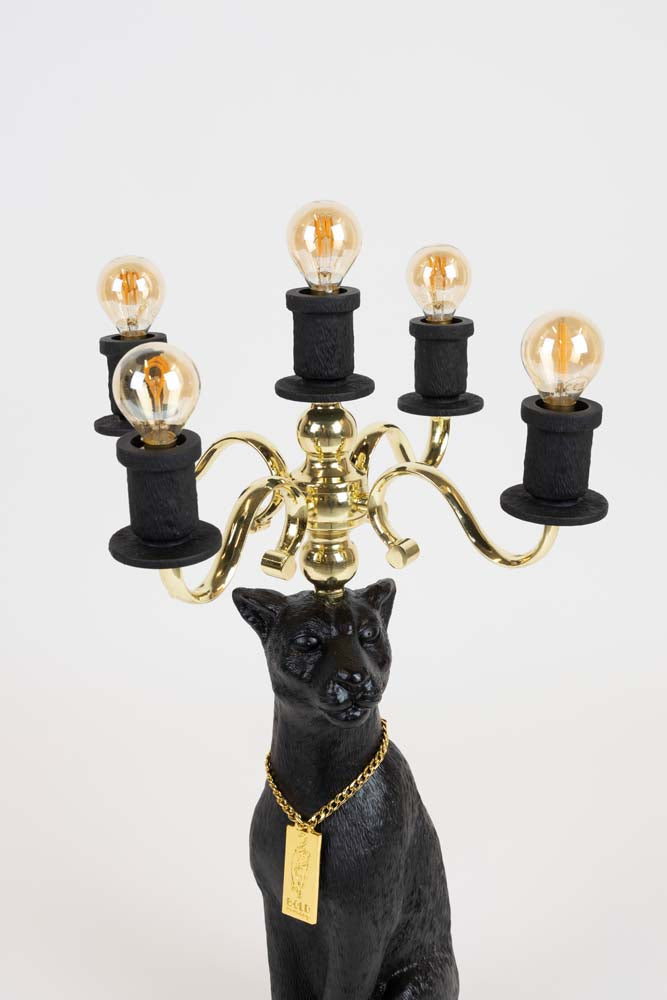 PROUDLY CROWNED PANTHER Flurlampe Schwarz