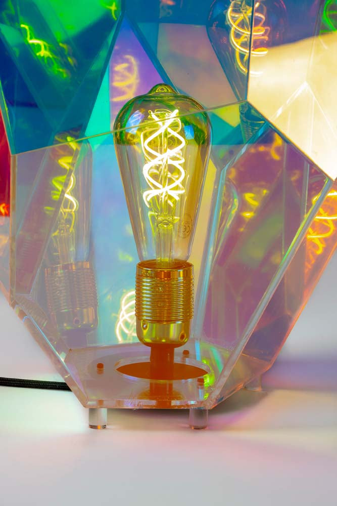 DIAMOND DEAR Tischlampe Schwarz
