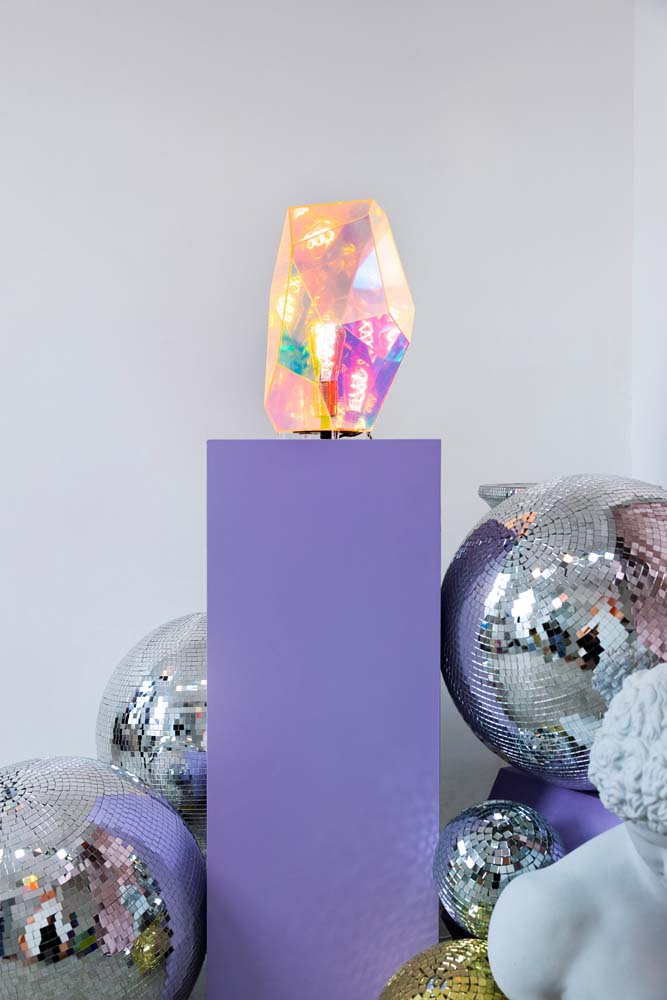 DIAMOND DEAR Tischlampe Schwarz
