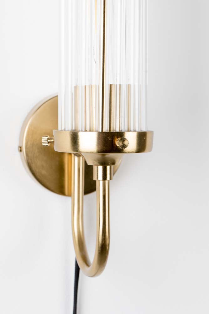 ANGEL ON FIRE Wandlampe E27 Messing