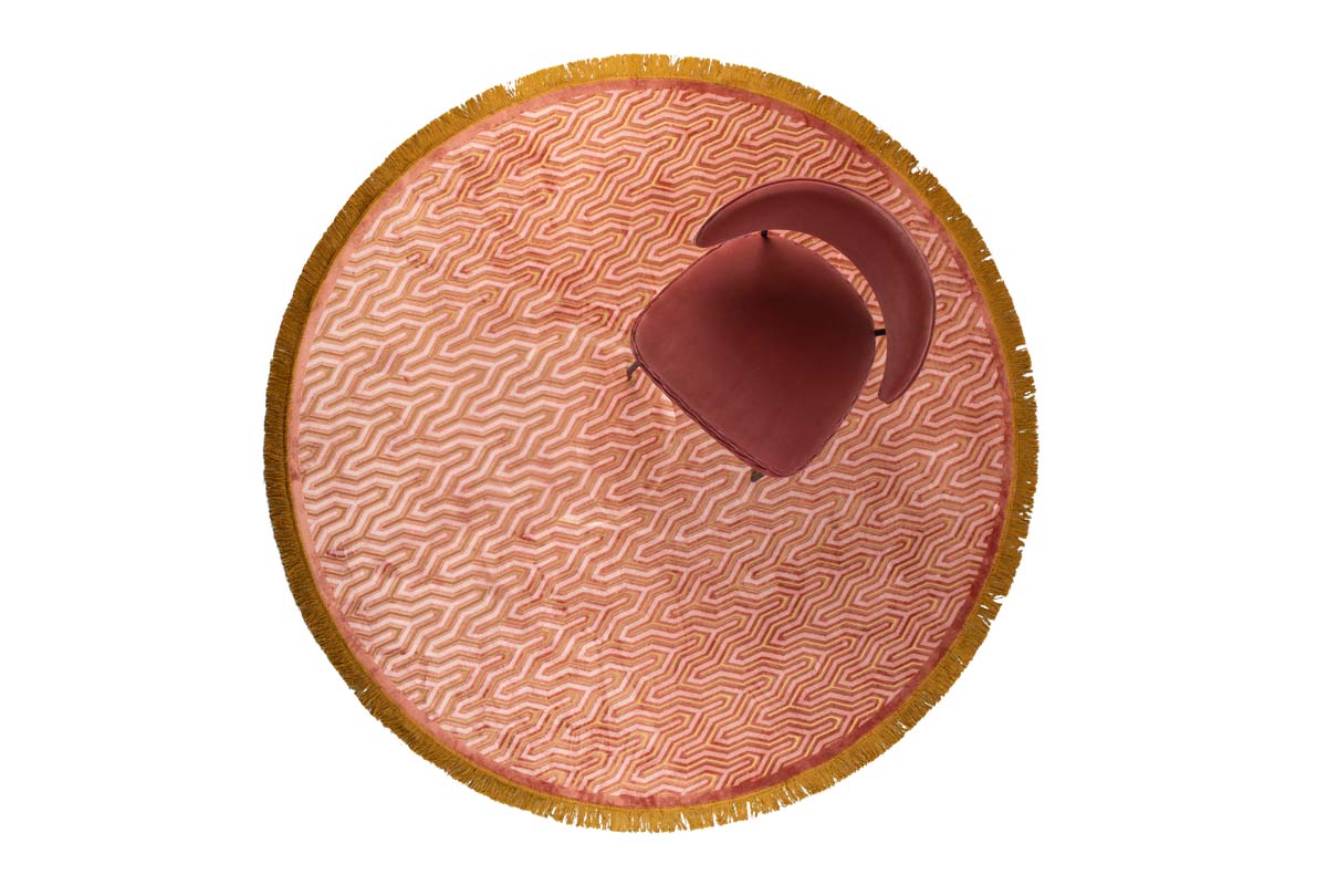 I FEEL SO SOFT Teppich Ø200cm Pink