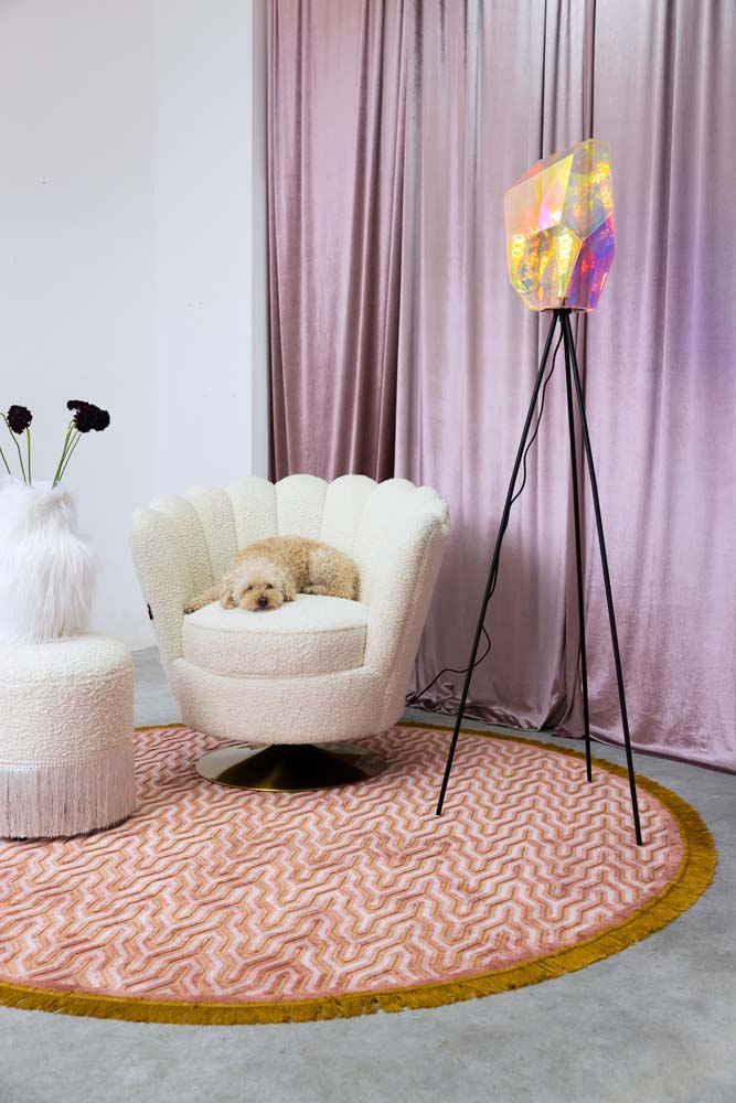I FEEL SO SOFT Teppich Ø200cm Pink